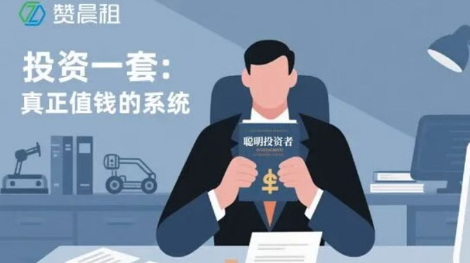 选对是资产，选错是成本丨懂这3点，你就是租赁系统的价值投资者