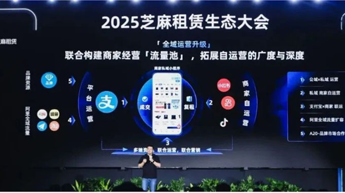 唯一特邀系统服务商赞晨租｜解锁芝麻租赁·生态大会