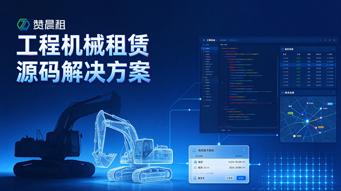 工程机械租赁源码解决方案｜赞晨租私有化部署，助力工程租赁企业搭建自有线上平台