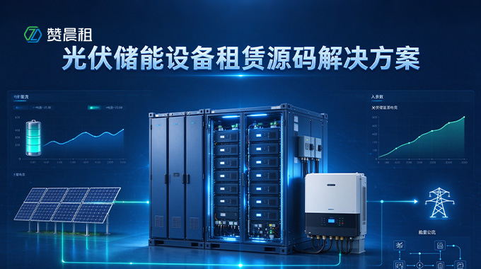 赞晨租光伏储能设备租赁源码解决方案：赋能光储租赁业务数字化落地