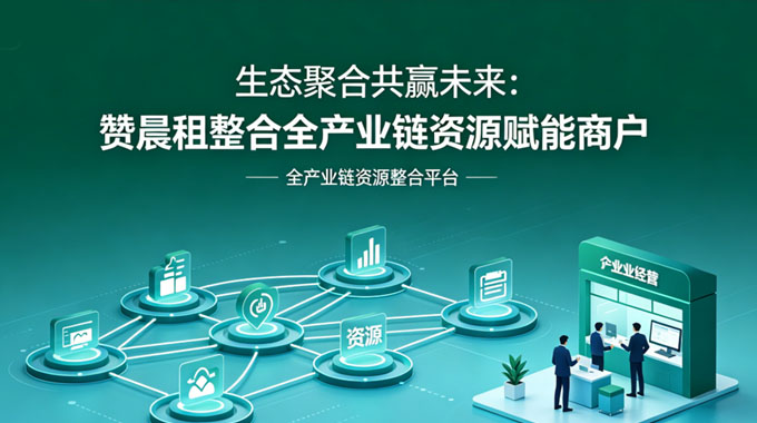 生态聚合共赢未来：赞晨租整合全产业链资源赋能商户
