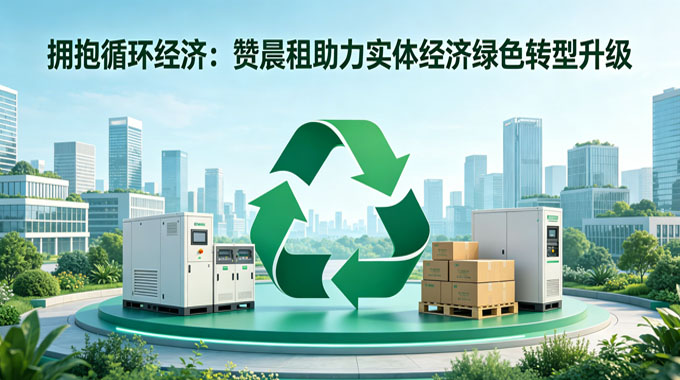 拥抱循环经济：赞晨租助力实体经济绿色转型升级