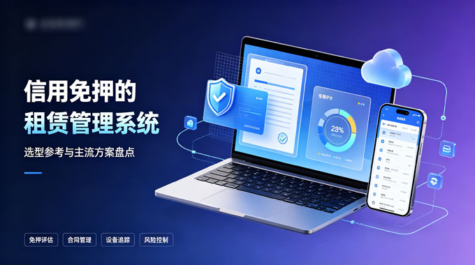 信用免押的租赁管理系统怎么选？主流方案盘点与选型参考